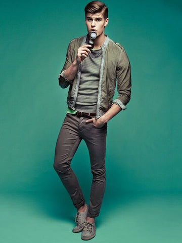 Dotted Blue Shirt 05